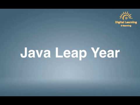 25 Java Leap Year | Online Training Download app from below link
