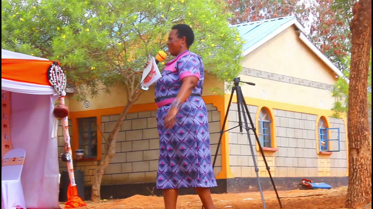 ONE OF THE BEST AND FUNNIEST MCs IN MACHAKOS COUNTY; MC TERESIA MUTUKU