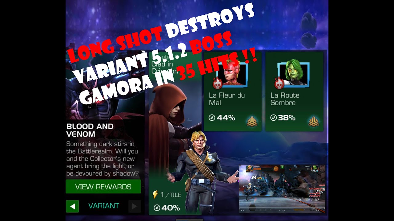 Variant 5.1.2 easy path and Completion! | Marvel Contest Of Champions