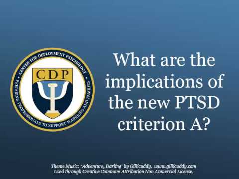 CDP Podcast DSM5 Changes to PTSD