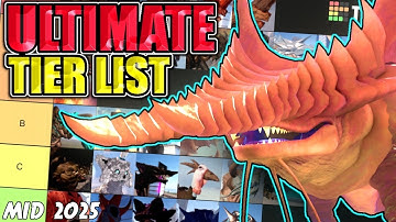 The ULTIMATE KU Tier List | Every Kaiju Ranked Worst to Best | Mid 2025 ||| Kaiju Universe