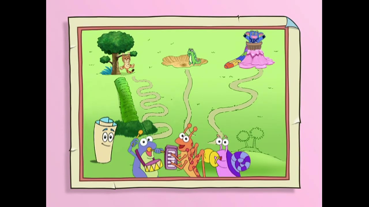 Песня «Я — карта» группы Dora the Explorer (версия Rescue, Rescue, Rescue)