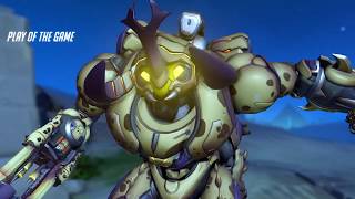 Orisa's sneaky double kill