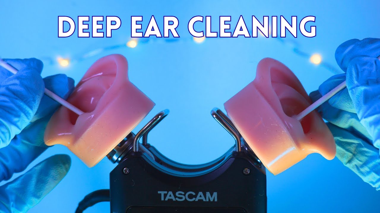ASMR The Most Relaxing Deep Ear Cleaning - NO TALKING - YouTube