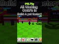All build a pet factory codes #roblox #buildapetfactory