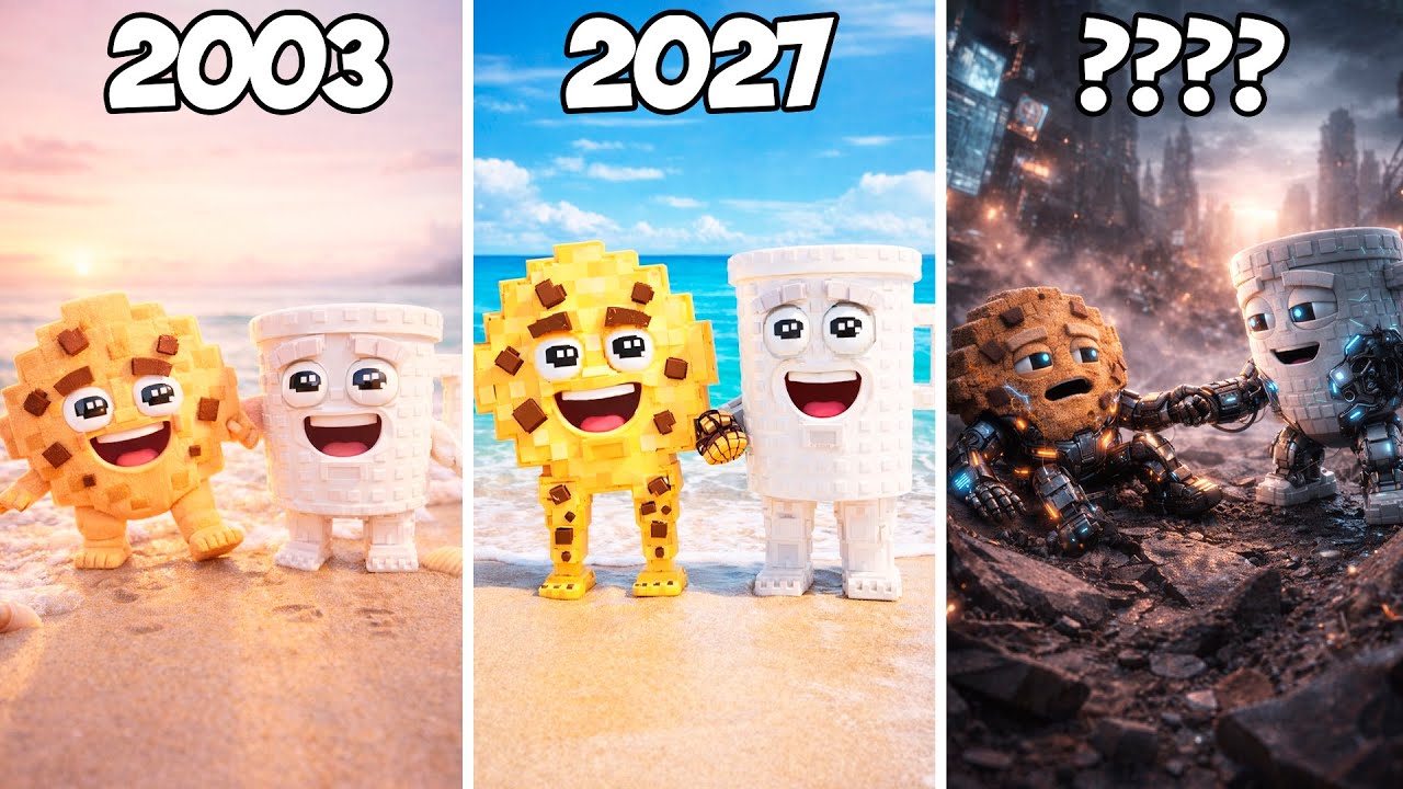 Эволюция Cookie и Milky - итальянская версия Brainrot