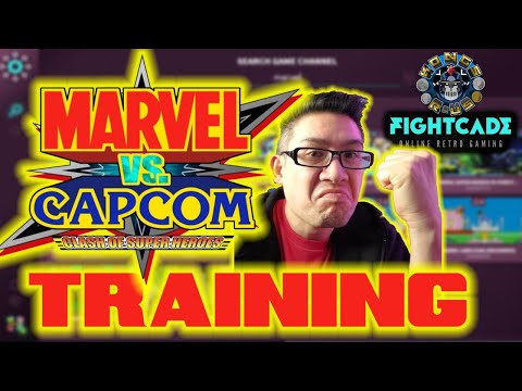 Marvel vs Capcom Training For Arcade1Up (FightCade 2) from Kongs-R-Us