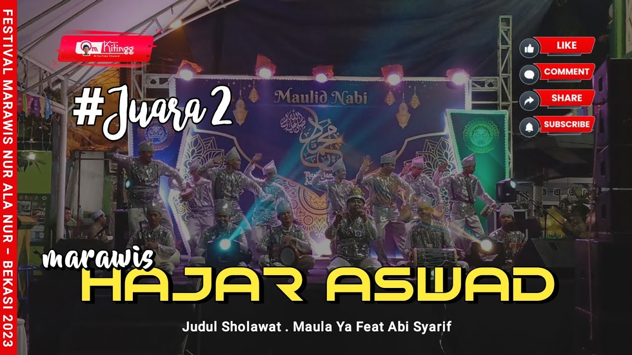 MARAWIS HAJAR ASWAD FT ABI SYARIF || FESTIVAL MARAWIS NUR ALA NUR - BEKASI 2023