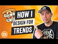 Designing for Trends on RedBubble and other Print on Demand Sites. From Idea to Upload, Step by Step
