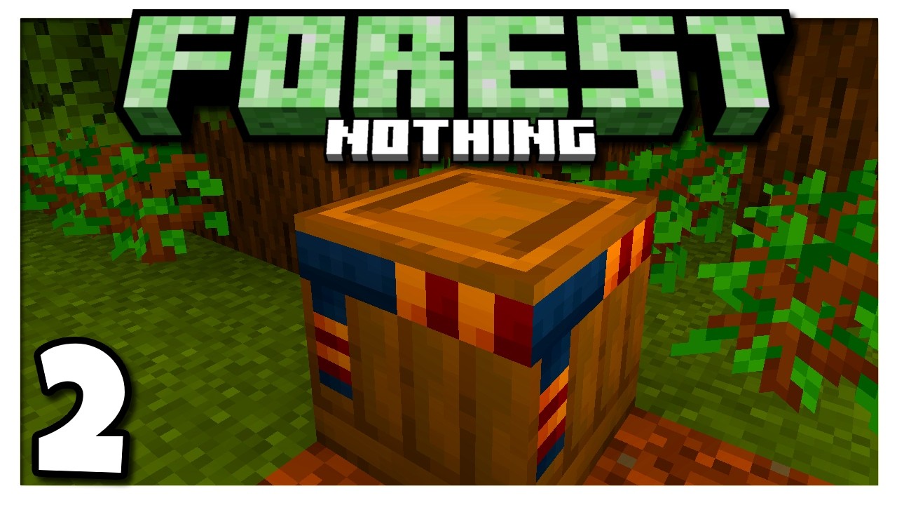 Minecraft - Forest NOTHING - Ep 2  I Found Something