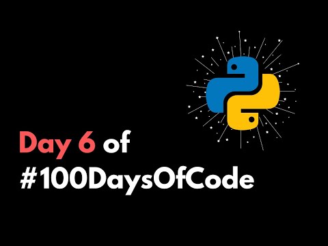 Functions in python | Day 6 of #100daysofcode