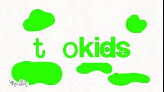 Tvokids Logo Animation 4 Inflated Lime V