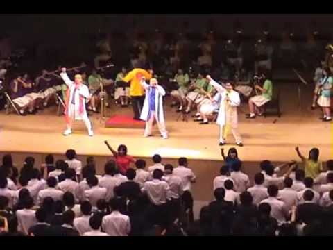 曲名「羞恥心」　戸富貴祭2008　明治大学付属中野八王子 吹奏楽部