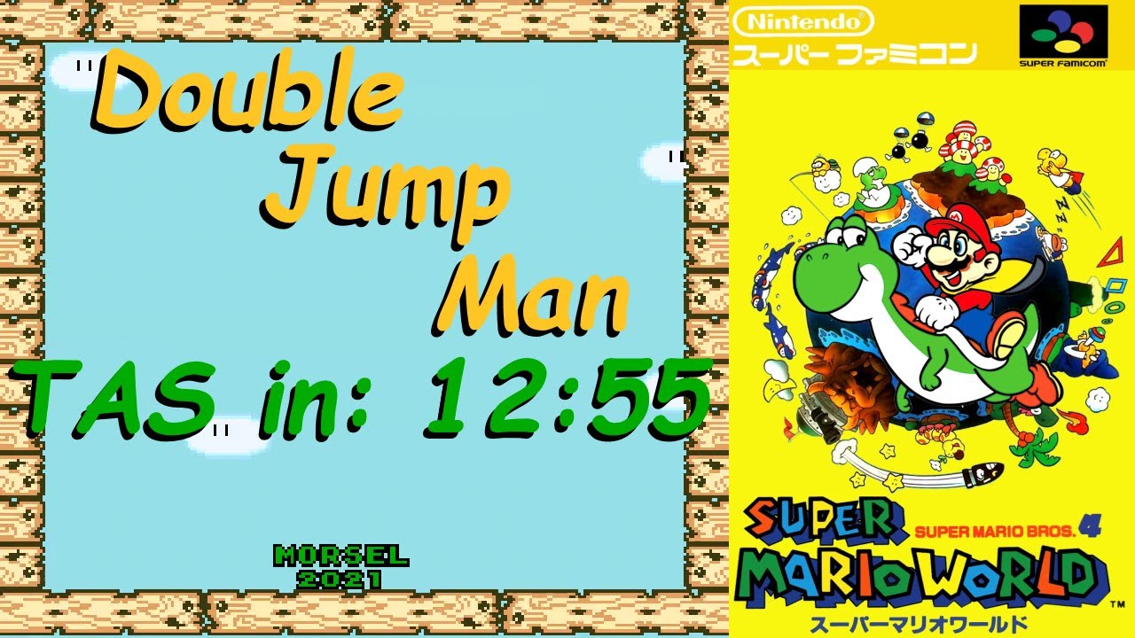 [TAS] Double Jump Man (SMW Hack) in 