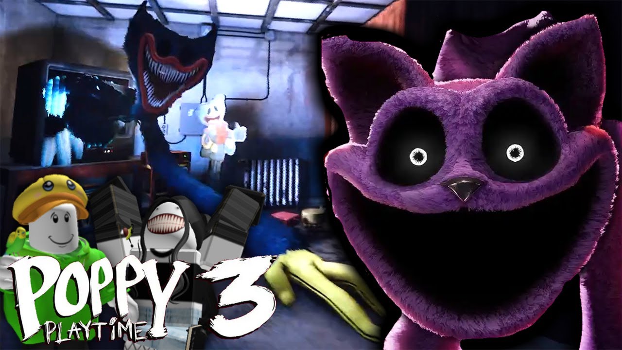 考察も見るほどガチ勢の動画班と実況する『Poppy Playtime: Chapter 3』