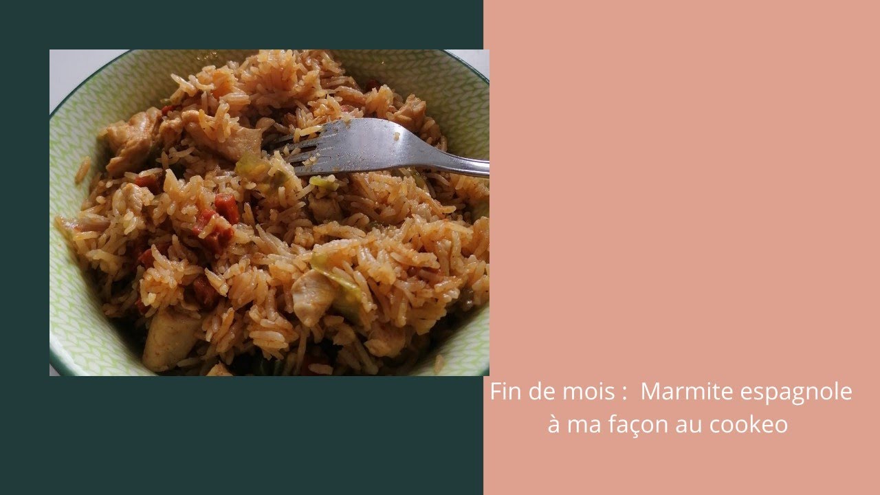 Petit budget : marmite espagnole à ma façon au cookeo