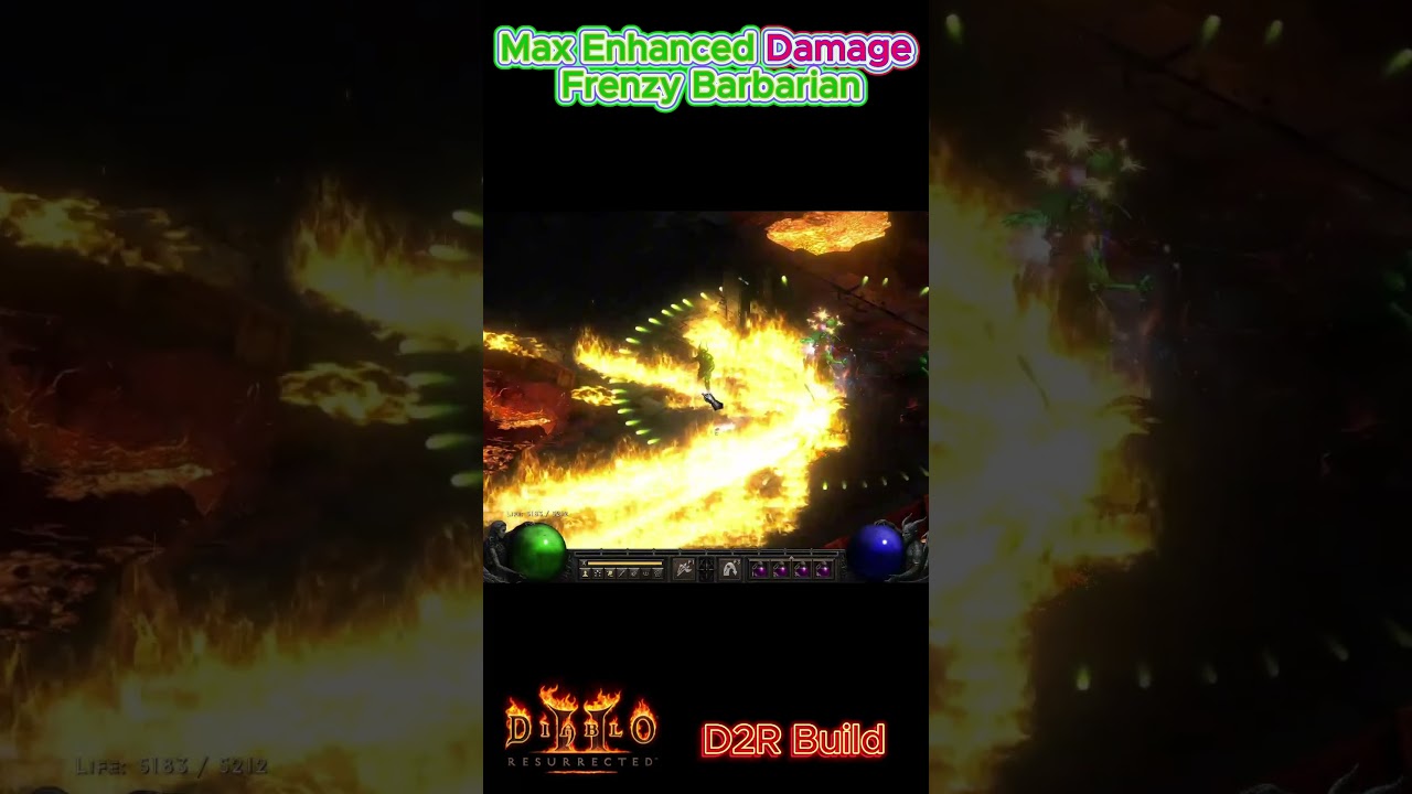 Gear Max Enhanced Damage  Frenzy Barbarian 