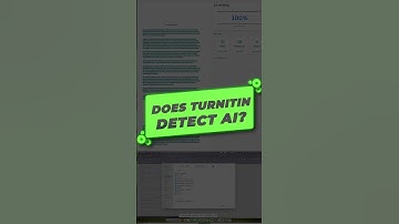 Can Turnitin detect AI? Let’s find out. #ai #aidetector #turnitin
