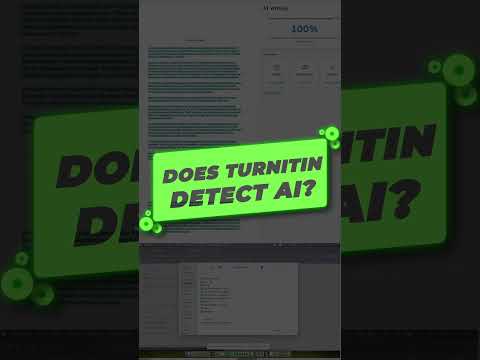 Can Turnitin detect
