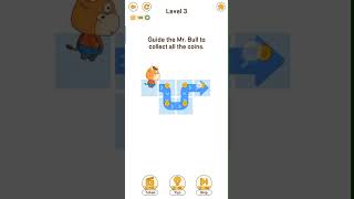 Brain Go 2  | MrBull Collect coins  Level 3  #braingo #braingo2 #gameplay #androidgames #shorts screenshot 3