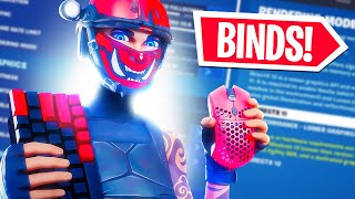 BEST Keyboard and Mouse Settings for Fortnite Season 3! - Best Binds &amp; Sens To IMPROVE!