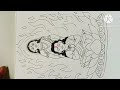 Holika dahan special quick simple and easy drawing/Easy drawing of Holika dahan/. Happy Holi drawing