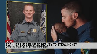 Scammers use injured deputy’s name to steal money