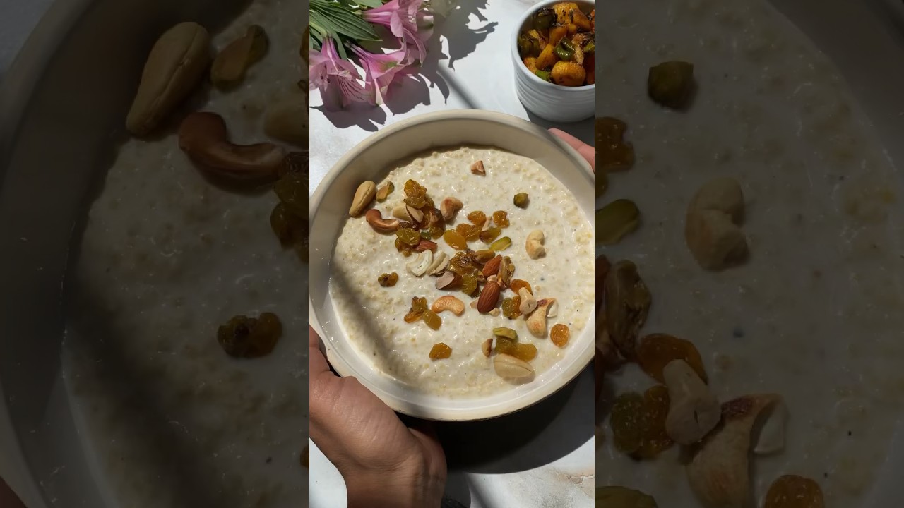 Nepali Foxtail Millet Pudding food nepalifood recipe nepalfood 