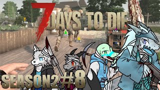 【コラボ】Season2 #8 前世の文明が少しずつ戻ってまいりました！【7 Days to Die】【ドラゴン Vtuber】