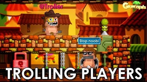 TROLLING PLAYERS WITH A CURSE WAND (1 INGAME) | Growtopia