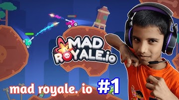 mad royale io tank battle gameplay part 1