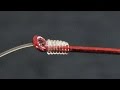 Easy way to snell a hook  how to tie a hook to fishing line