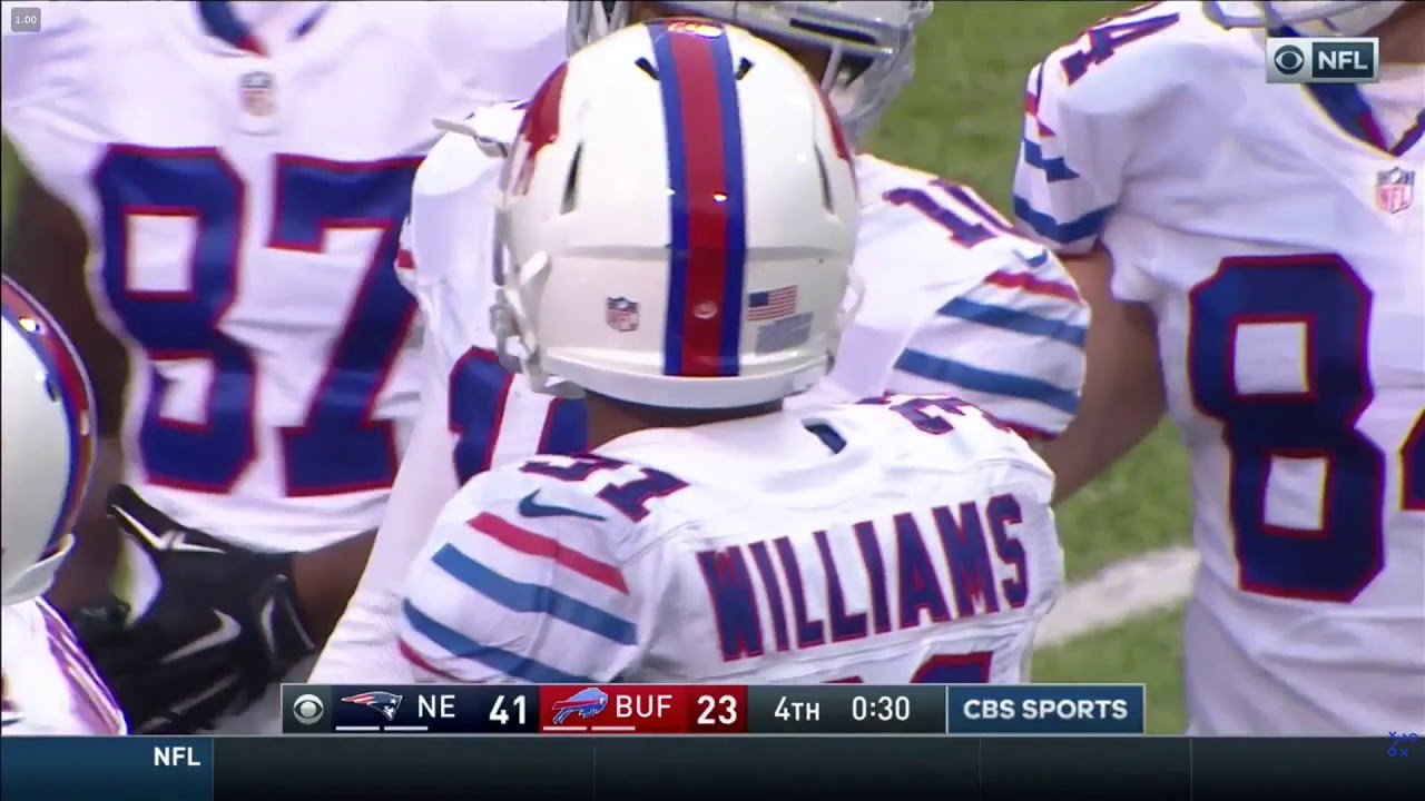 Jonathan Williams FIRST NFL TD - Patriots vs. Bills, 10/30/16