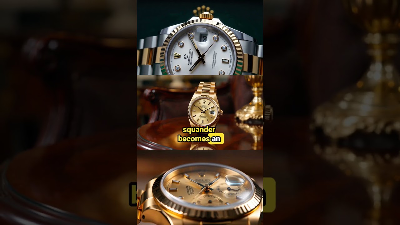 Rolex Timepieces Don’t Tick for Wasted Hours. Luxury Motivation. 