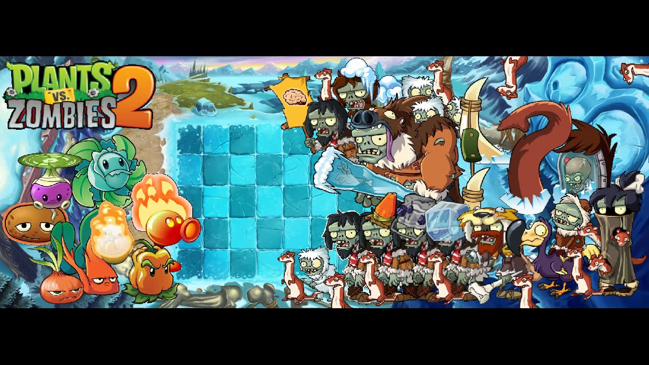 Plants Vs. Zombies 2 - Demonstration Mini-Game (Frostbite Caves) [Soundtrack] {PvZ 2}