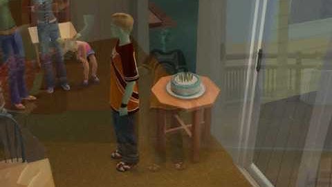 The Sims 2 - Johnny Smith grows up.