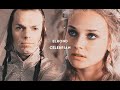 ✘ elrond & celebrian - i was a ghost