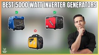 Best 5000 Watt Inverter Generators in 2026 - Budget, Portable, Dual-Fuel Picks for Home, RVs & More