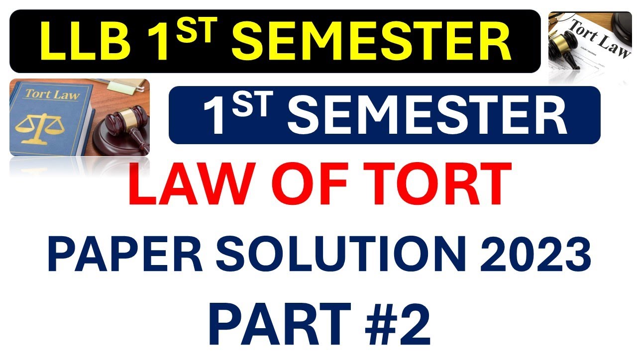 llb 1st semester question papers with answers | llb first semester exam ...
