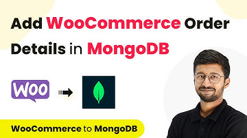 How to Add WooCommerce Order Details in MongoDB| WooCommerce to MongoDB