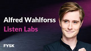 Alfred Wahlforss - Listen Labs
