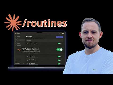 I Built Scheduled Automations Without n8n (Claude Routines)