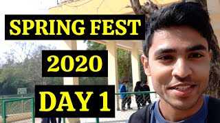 Spring Fest 2020 IIT Kharagpur- Day 1 Vlog Ft Divine, Ritvik Sahore, Rashmi Agdekar, Abhinav Anand