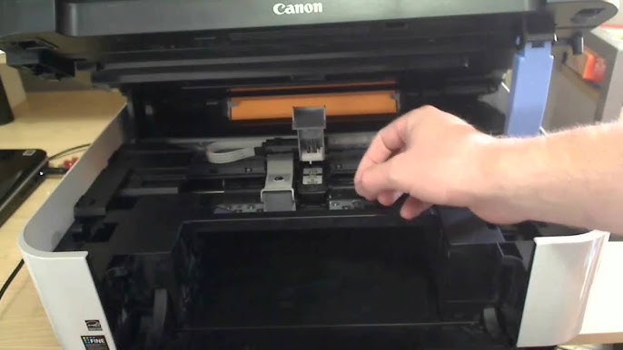 Tordenvejr elasticitet Skibform How To Install New Ink Cartridges On Canon MX Model Printers MX340 - YouTube