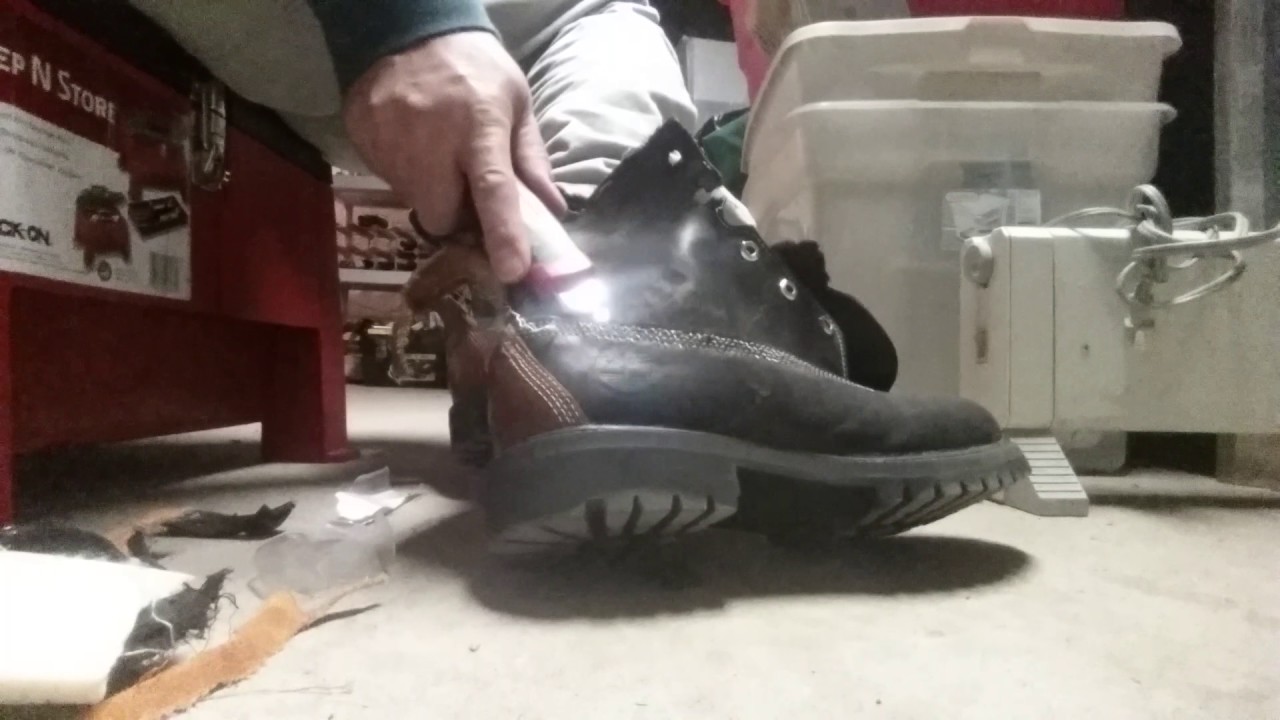 Trashing My Friend's Timberland Limited Edition Boots Even More! - YouTube