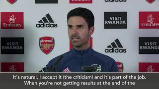 ‘Frustrated’ Arteta ‘not happy with the results’ ahead Southampton match