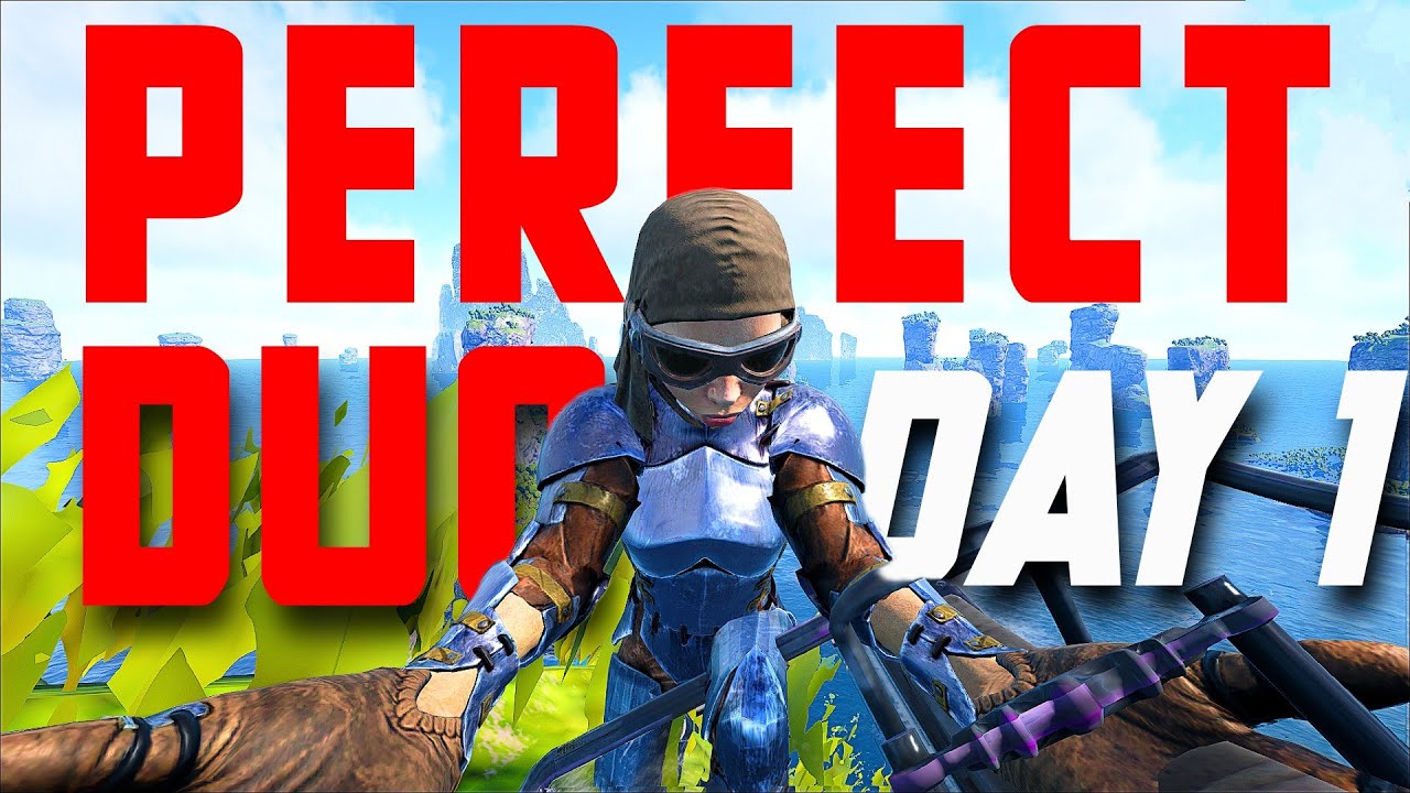 2 Ark Veterans Become The Perfect Duo on The Most Competitive Server Day 1 - INX 2 MAN