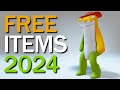 16 free items on roblox  2024