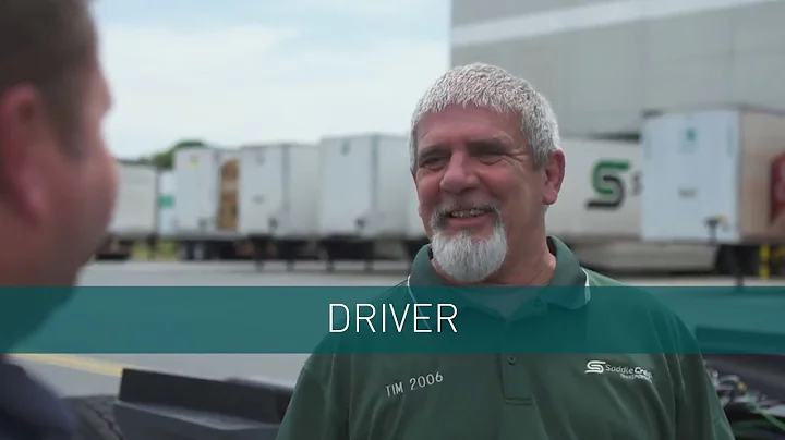 Meet Tim - Driver for Saddle Creek Logistics Servi...