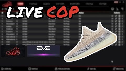 NSB x EVE AIO Adidas Yeezy Boost V2 "Ash Pearl" Live Cop
